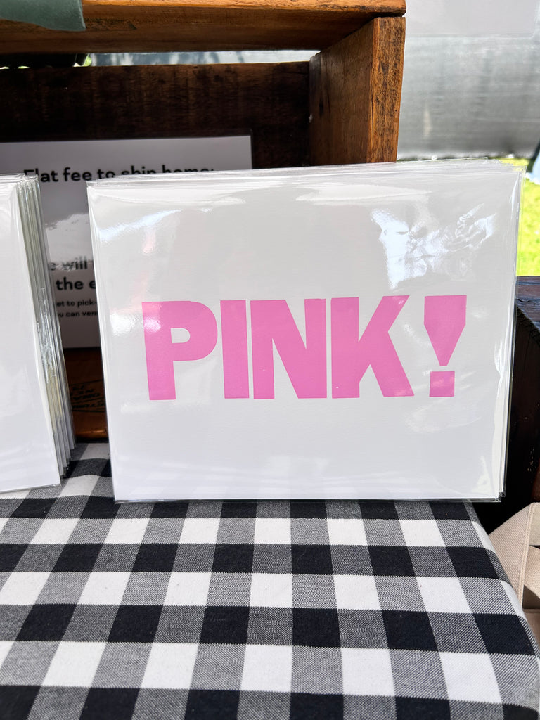 Pink! 8x10 Print